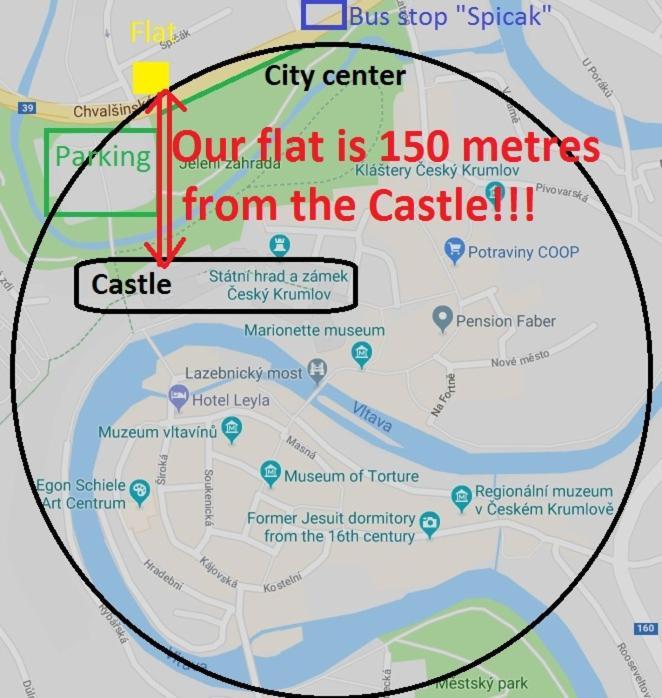 The Best Castle View-Bus Station, Parking, Center เชสกี้ครุมลอฟ ภายนอก รูปภาพ