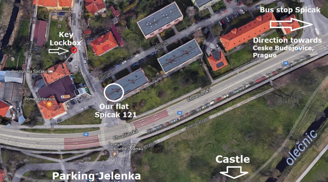 The Best Castle View-Bus Station, Parking, Center เชสกี้ครุมลอฟ ภายนอก รูปภาพ