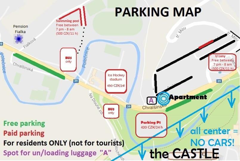 The Best Castle View-Bus Station, Parking, Center เชสกี้ครุมลอฟ ภายนอก รูปภาพ